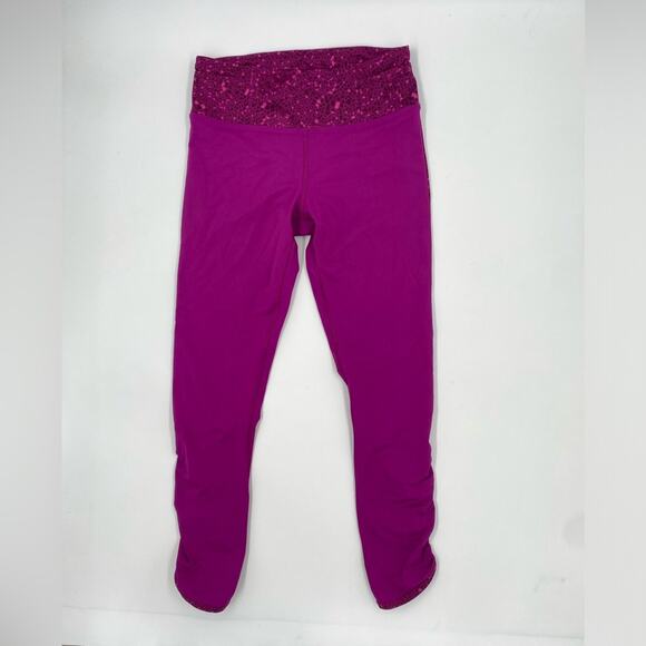 Lululemon Real Quick Tight Regal Plum Size 6 Leggings - Picture 4 of 7